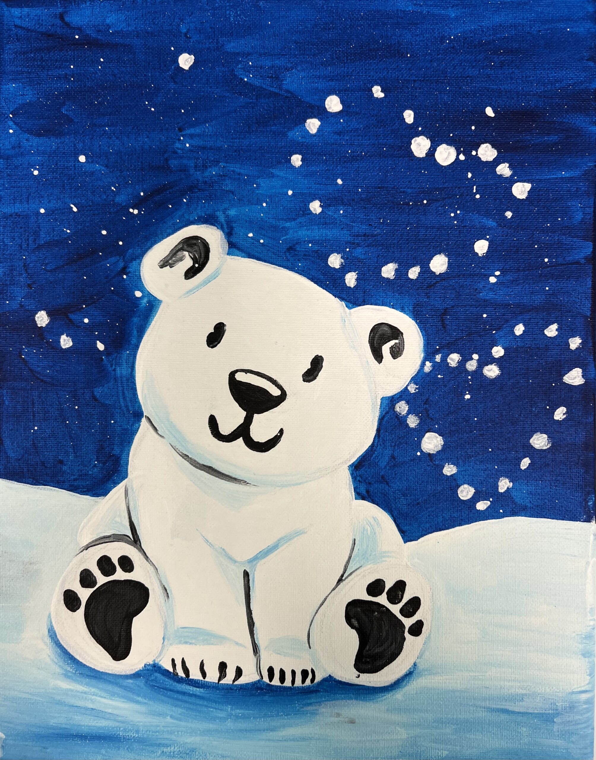 Polar Bear Painting